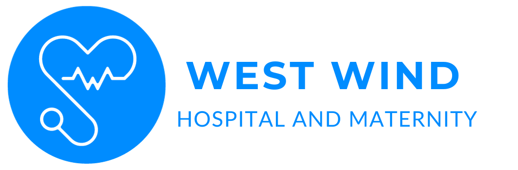West wind hospital and maternity logo